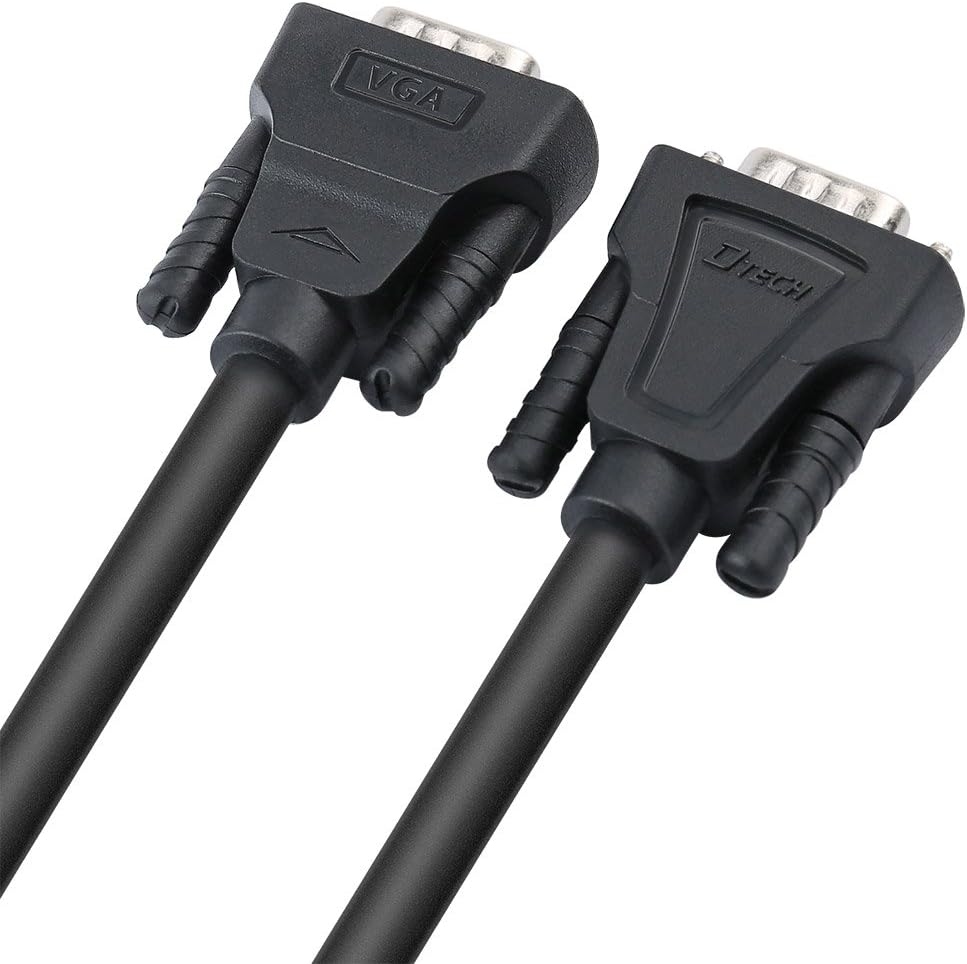 100 Feet VGA Cable Male to Male Black O3561