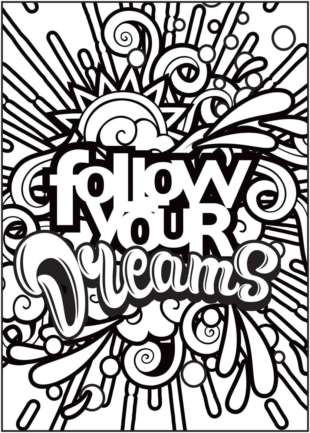 64 Pages Coloring Book L2289