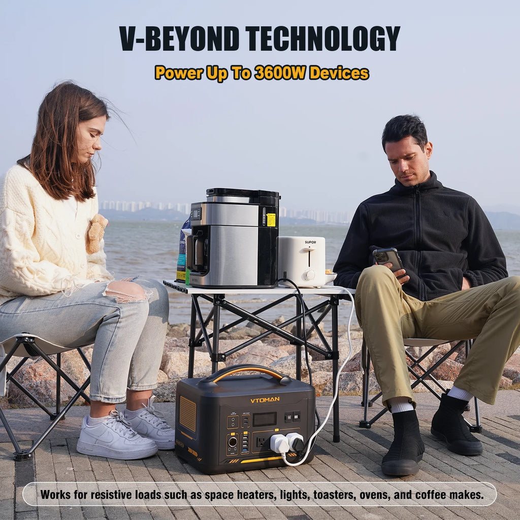 1800W Portable Power Station 1548Wh LFP Battery Generator N10983