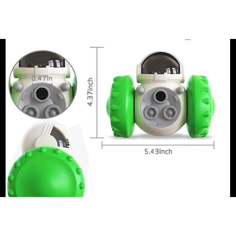Robot Shaped Treat Dispenser Push Toy H216551