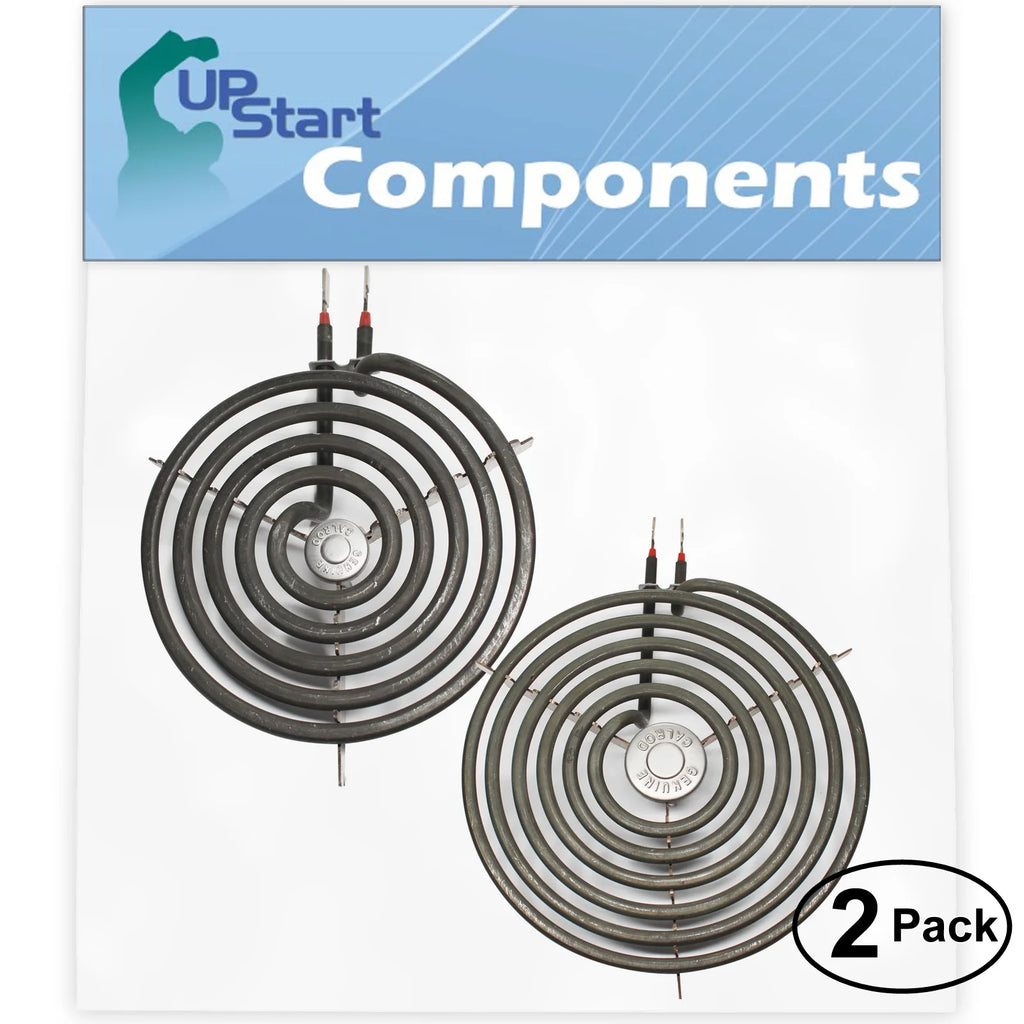 2-Pack 8 inch 6 Turns & 6 inch 5 Turns Surface Burner Elements B438