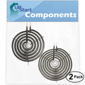 2-Pack 8 inch 6 Turns & 6 inch 5 Turns Surface Burner Elements B438