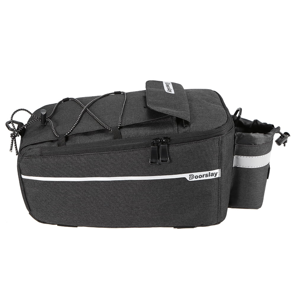 Insulated Trunk Cooler Bag Cycling Rear Rack Storage Luggage Bag Reflective MTB Bike Pannier Bag Shoulder Bag P540