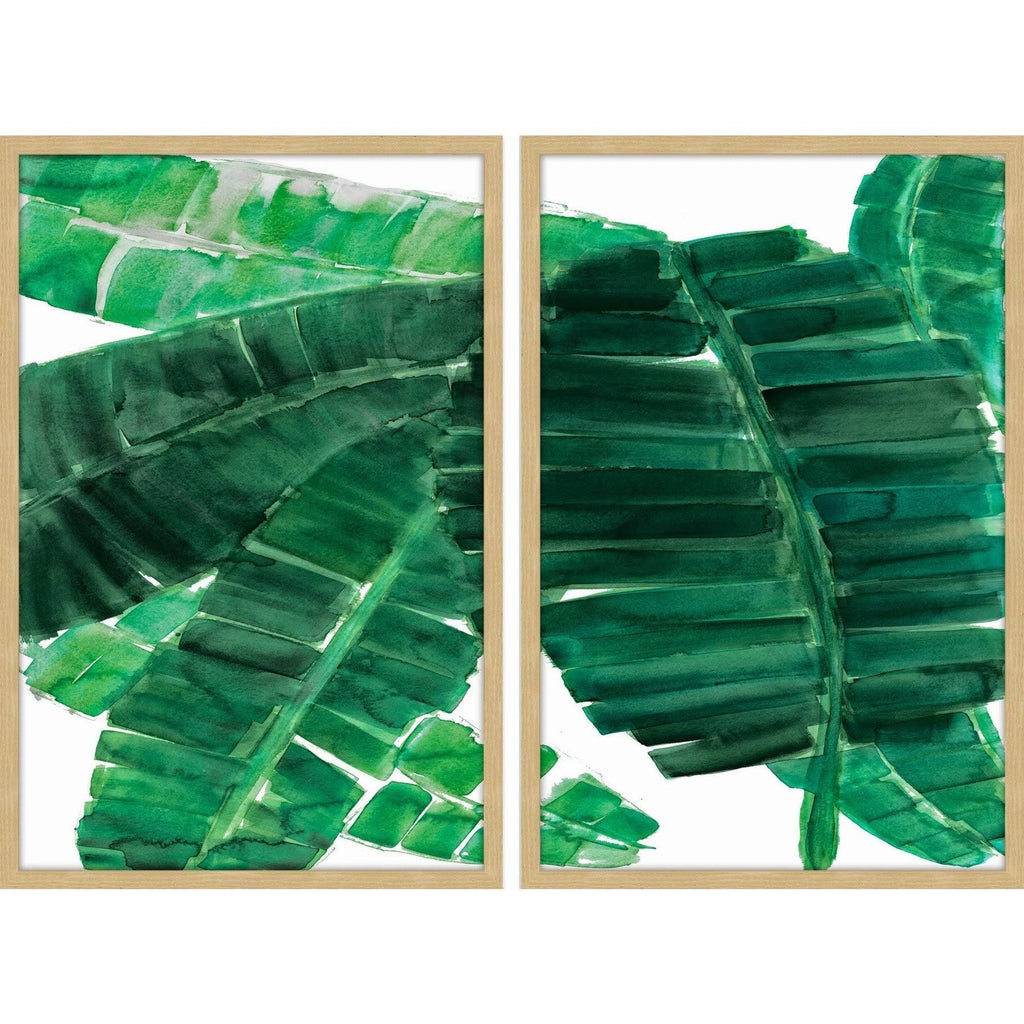 Multi-Color Diptych C254