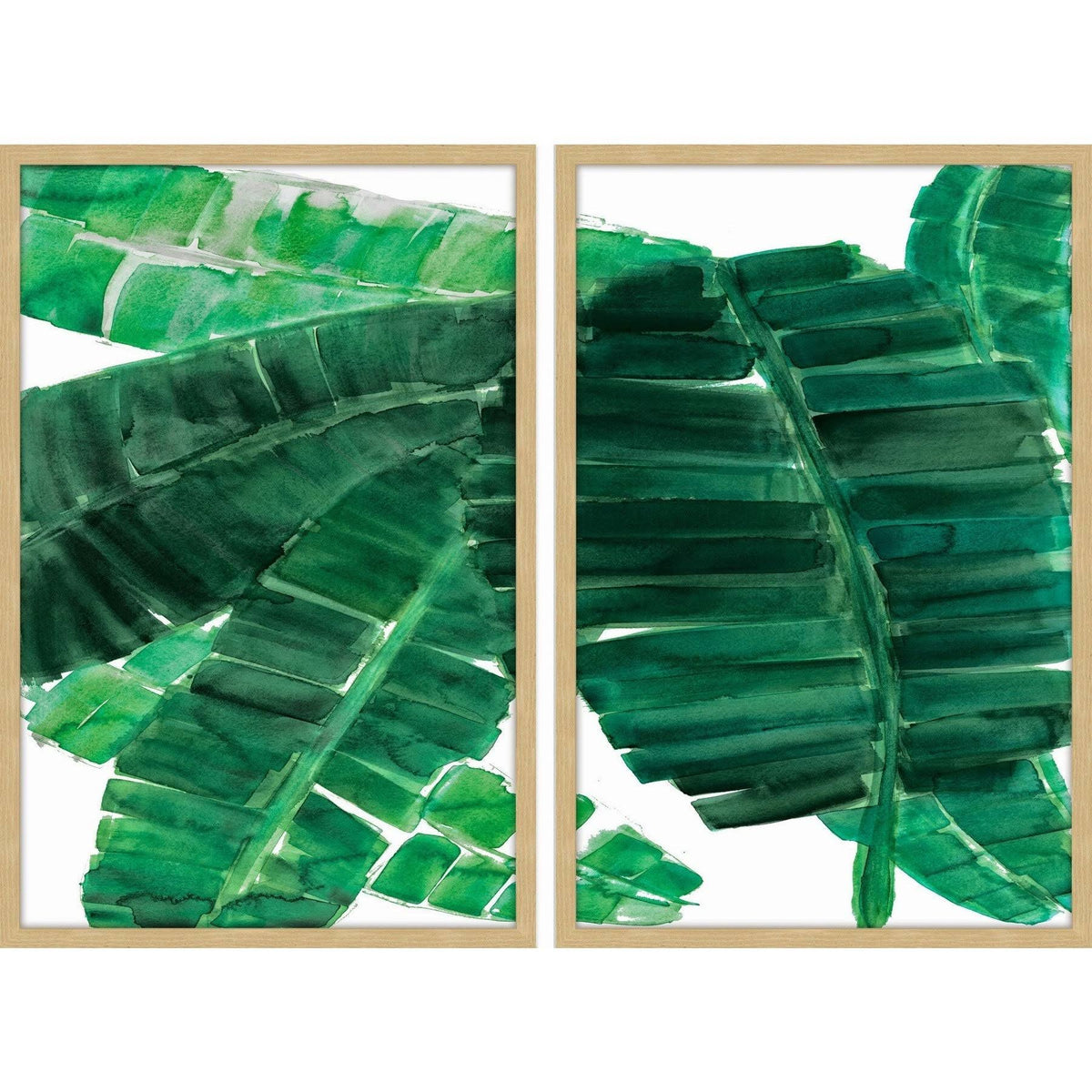 Multi-Color Diptych C254