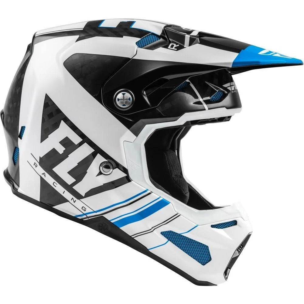 Blue/White/Black XL Carbon Helmet U21021