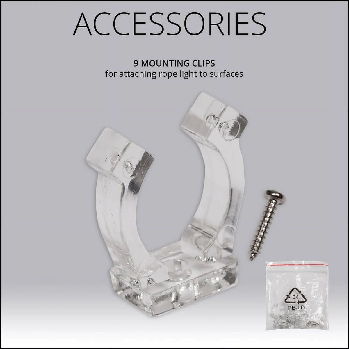 LED Green Rope Light Kit, 216 Lights, Connectable, Mounting Clips Included E770080