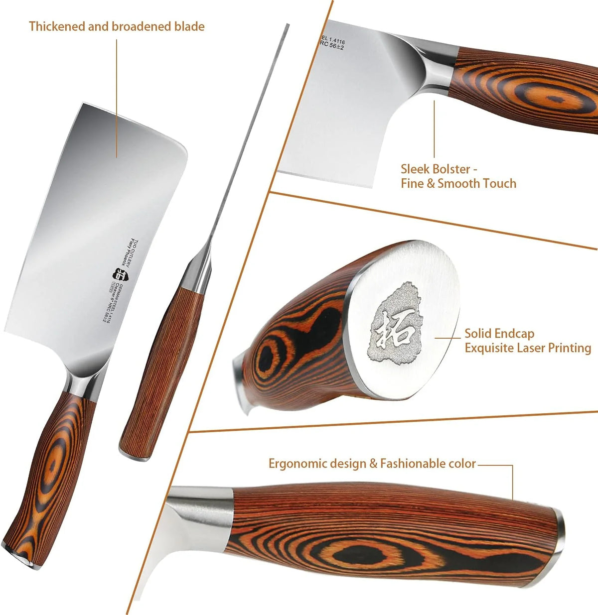 6'' Cleaver S708