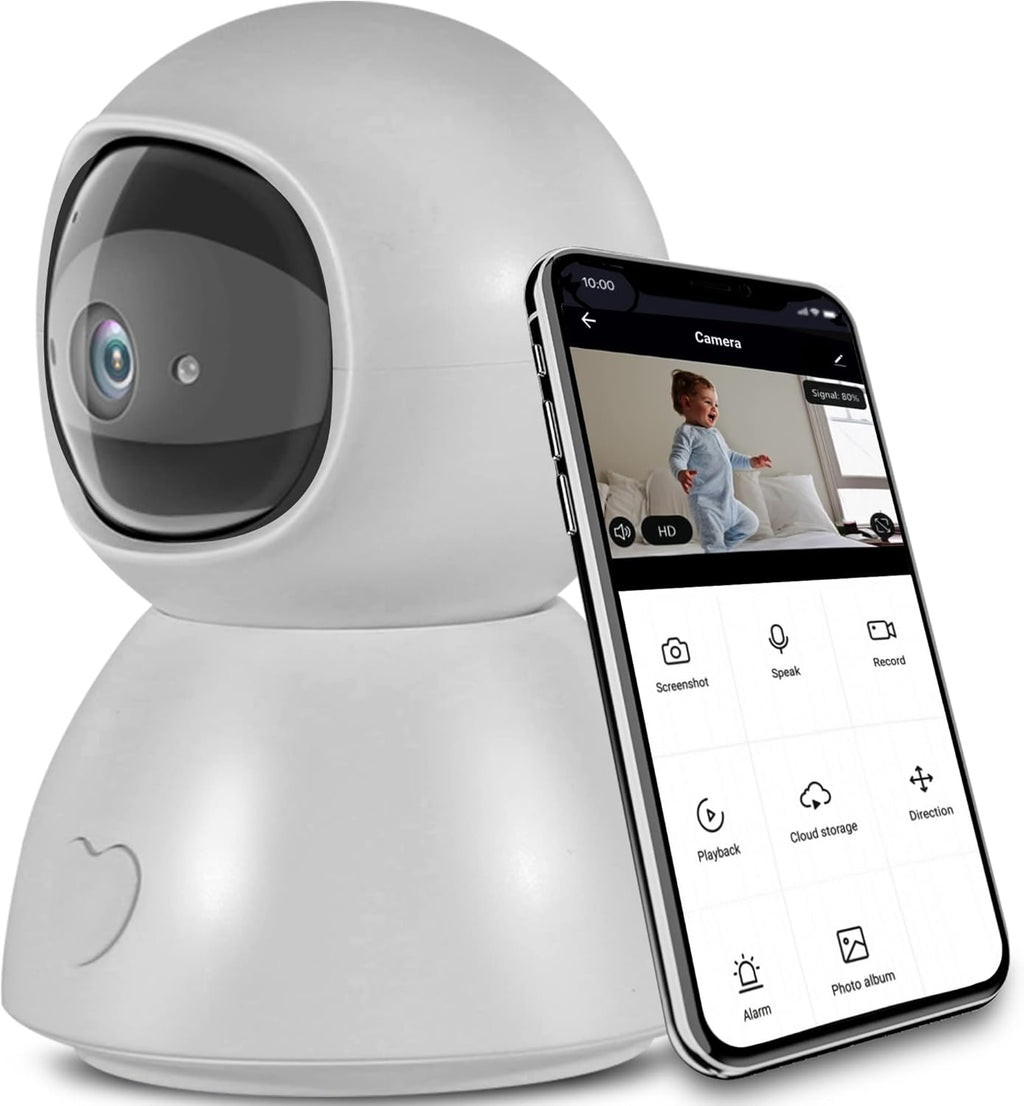 Indoor Plug-in Security Camera with Infrared Night Vision J2661