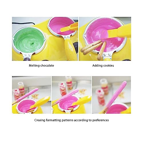 Yellow Electric Chocolate Fondue Machine D512