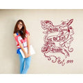 Dark Grey Wall Decal B351
