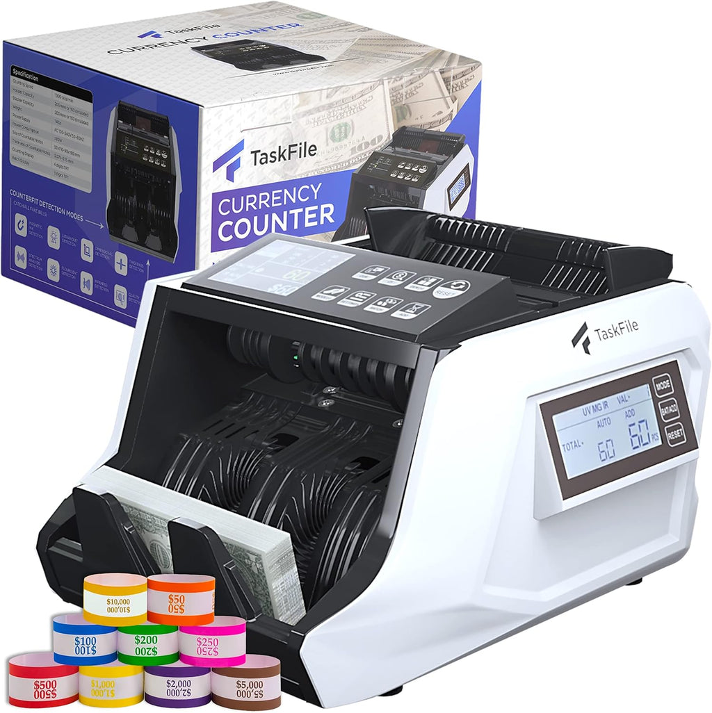 Portable Money Counter Machine with Bill Straps G976350