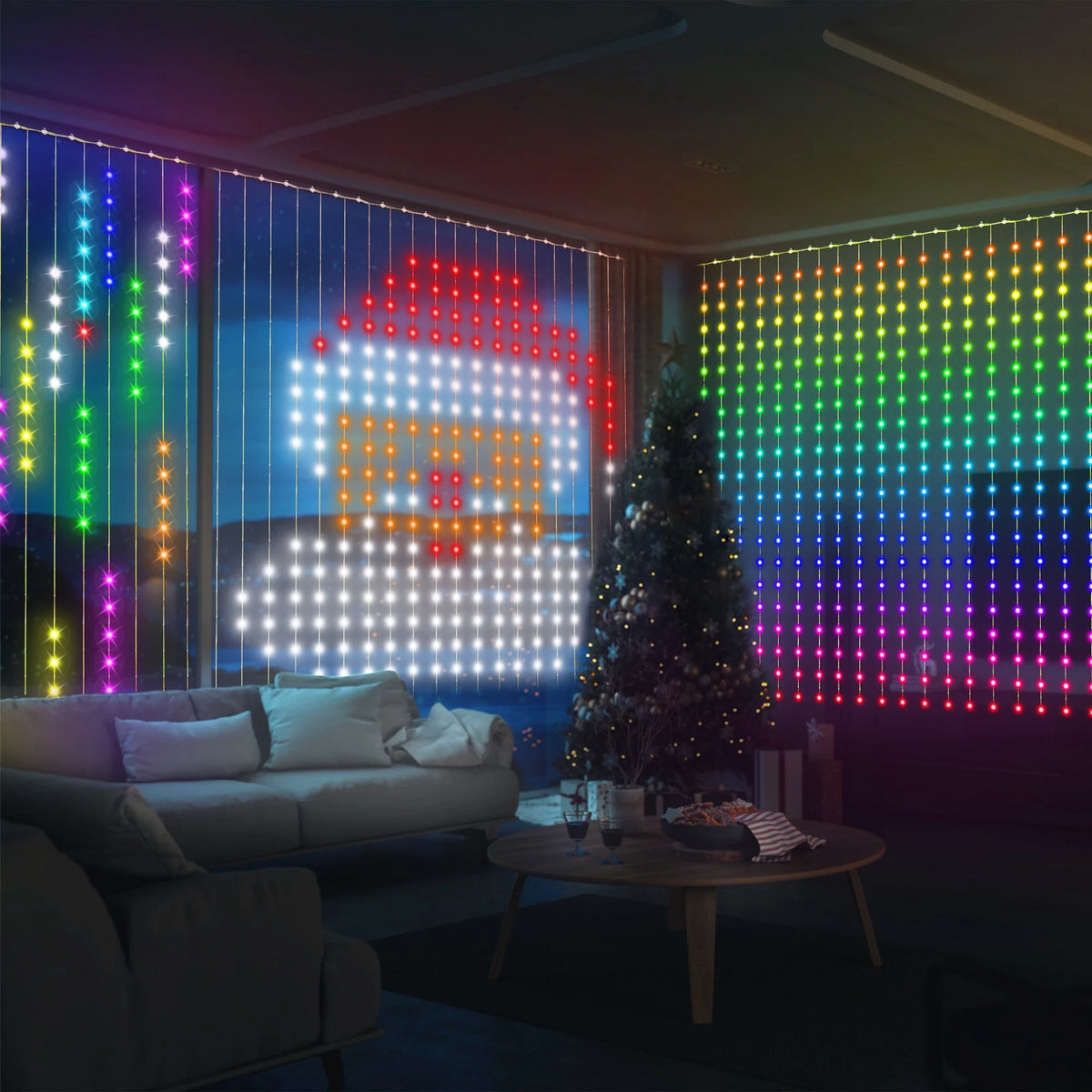 Smart Curtain Lights With App Control E30510