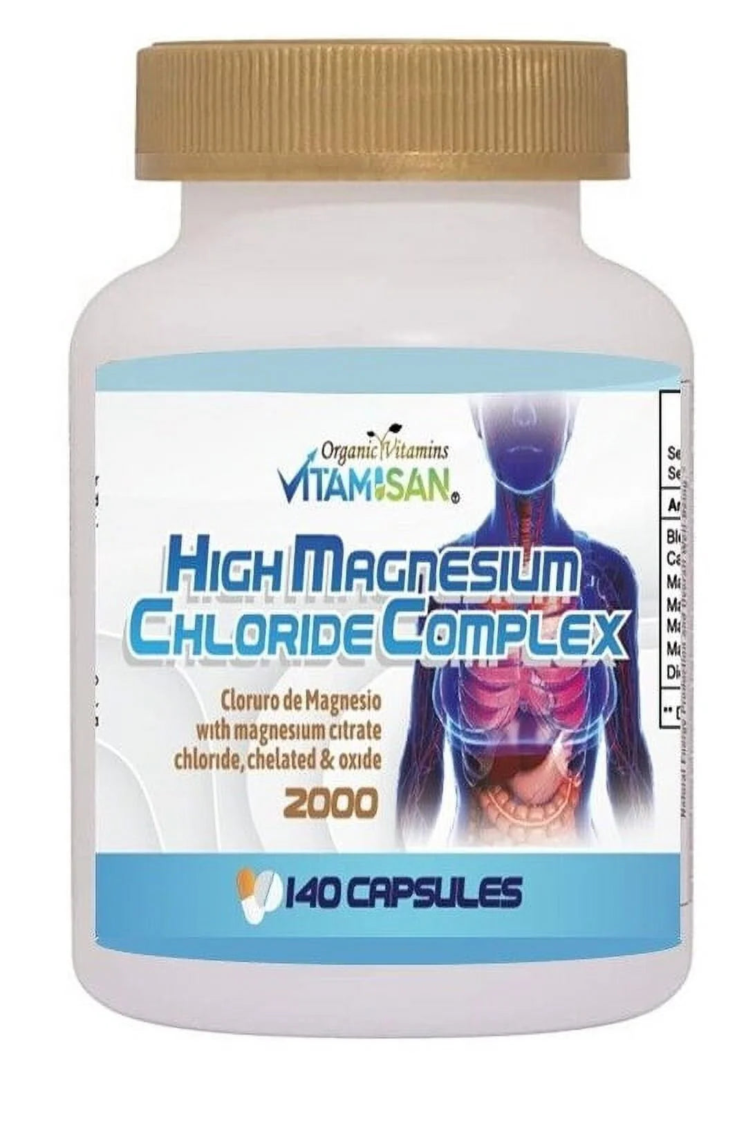 Magnesium Chloride 140 Capsules B70946