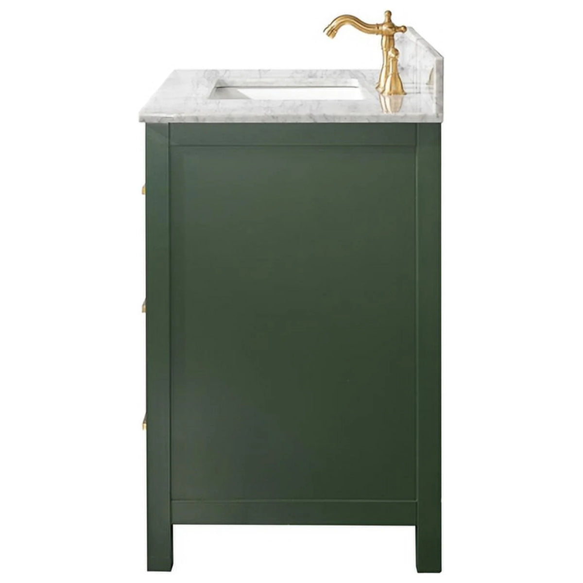 36" Green Wood Sink Vanity Cabinet M375667
