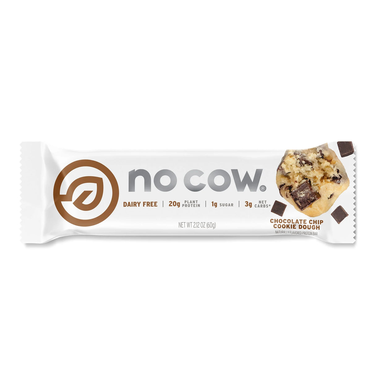 Chocolate Chip Cookie Dough Vegan Protein Bars, Box of 12 C4638