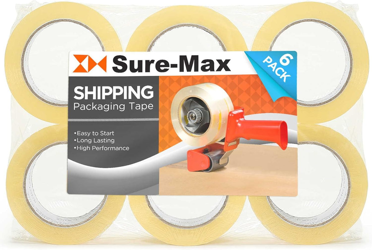 Clear Carton Packing Tape 1.8 mil 330 Feet 72 Rolls A279