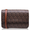 Coated Medium Flap Over Cross Body Bag P63983