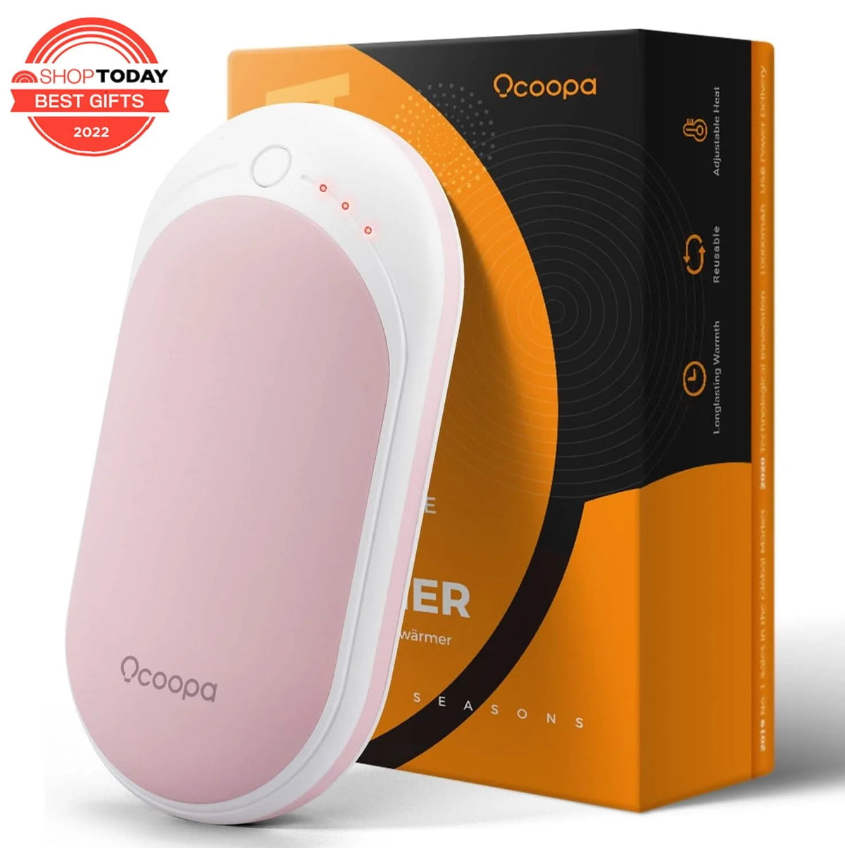 Rechargeable 5200mAh Electric Hand Warmers I574
