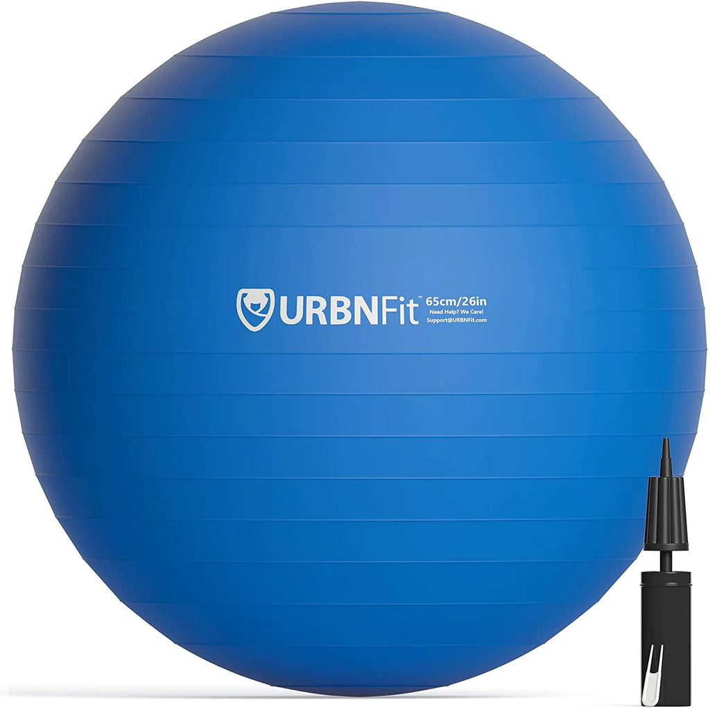 Black 75CM AntiBurst Exercise Ball Q103