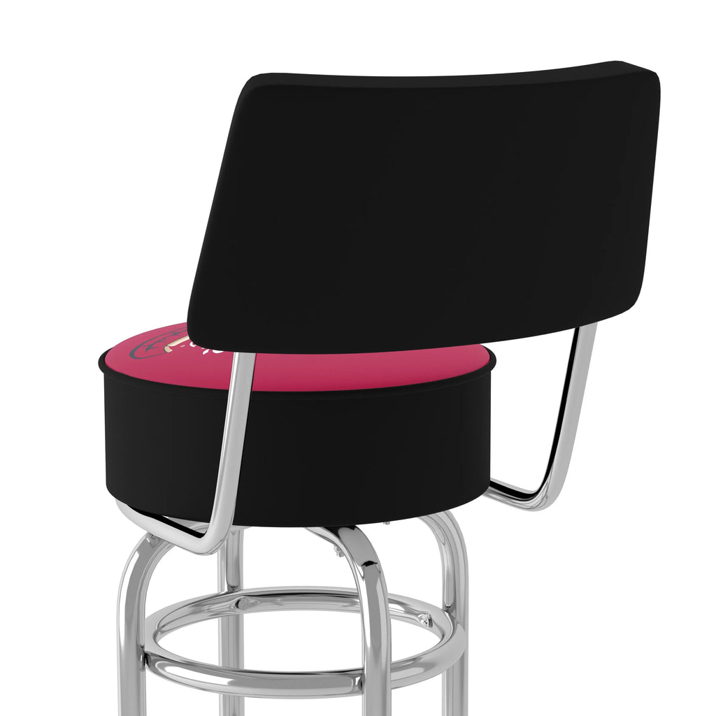 Bar Stool with Back Rest C5820