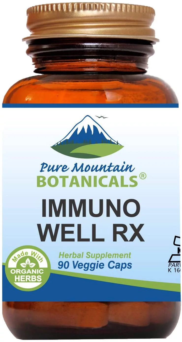 Kosher Vegan Immune Support Supplement with Organic Astragalus Echinacea 90 Caps F687711
