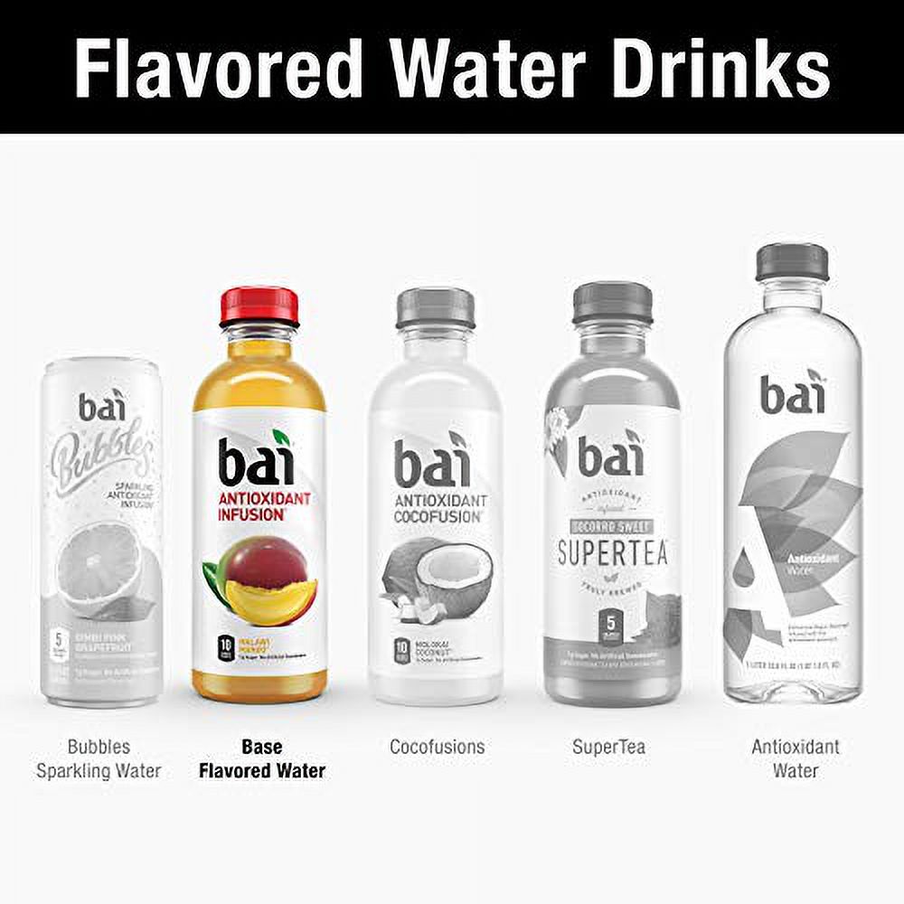 Antioxidant Infused Flavored Water, 18 Fluid Ounce Bottles, 6 Count F9767