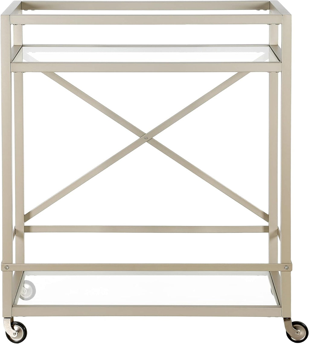 Satin Nickel Bar Kitchen Carts/Islands, 30 X265