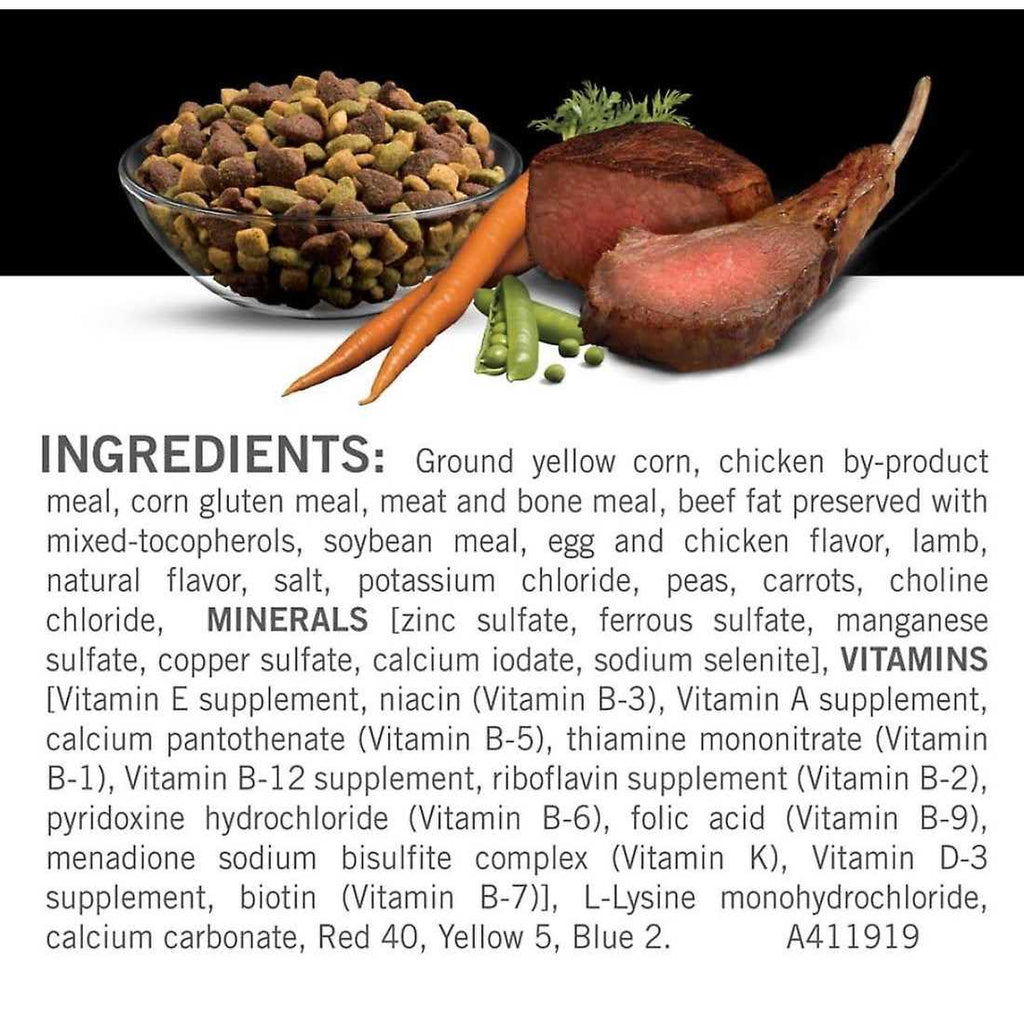 High Protein Dry Dog Food With Lamb & Beef Flavor E818188
