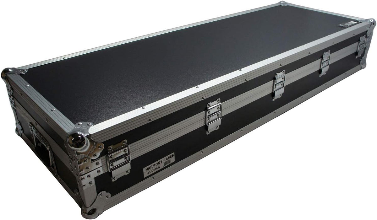 Flight Rolling ATA Hard Case Compatible with 76 Note Keyboard X30198