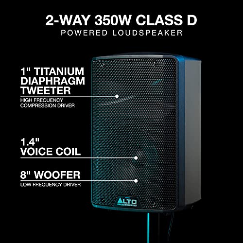 12 Inch 2 Way Powered PA Loudspeaker with 12" Powered Subwoofer C87338