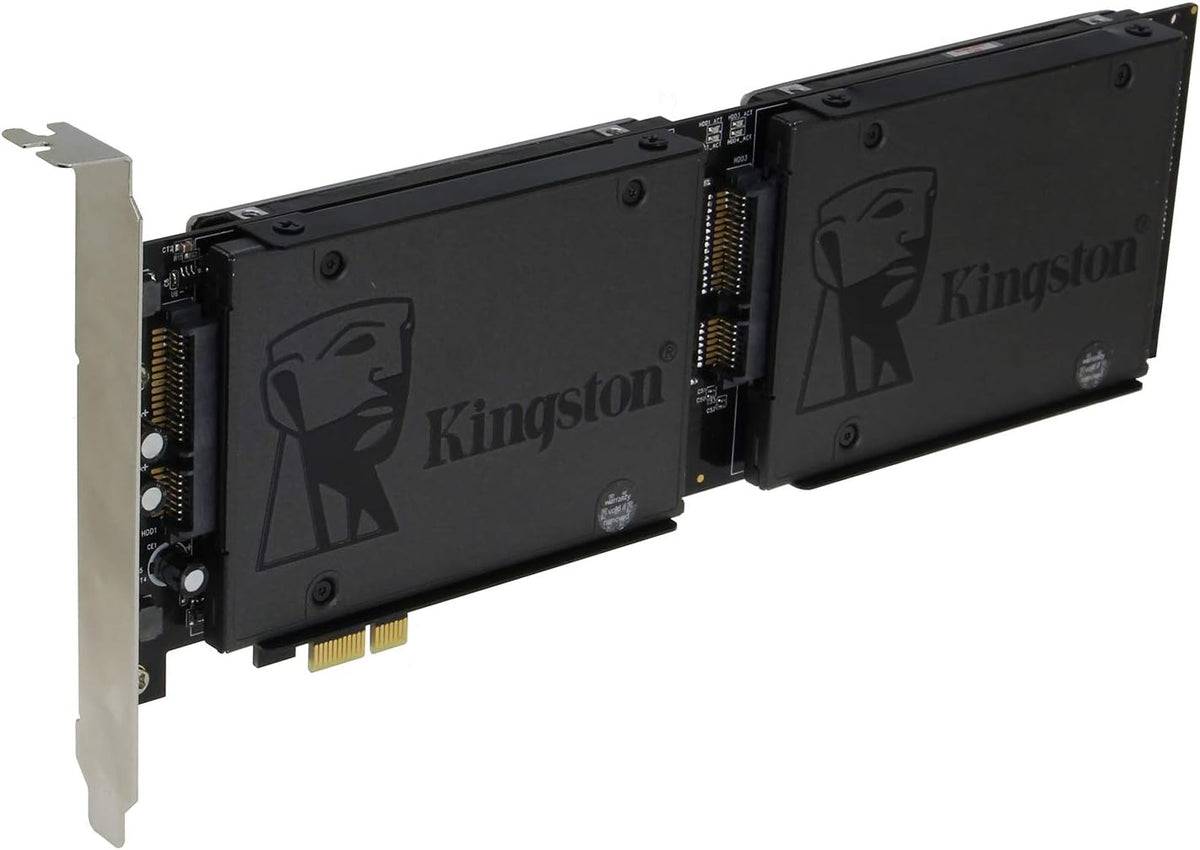 PCI Express Quad 2.5 Inch SATA SSD Controller Card F5968