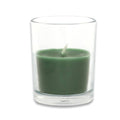 Round Glass Votive Candles Case of 96 Hunter Green N324846