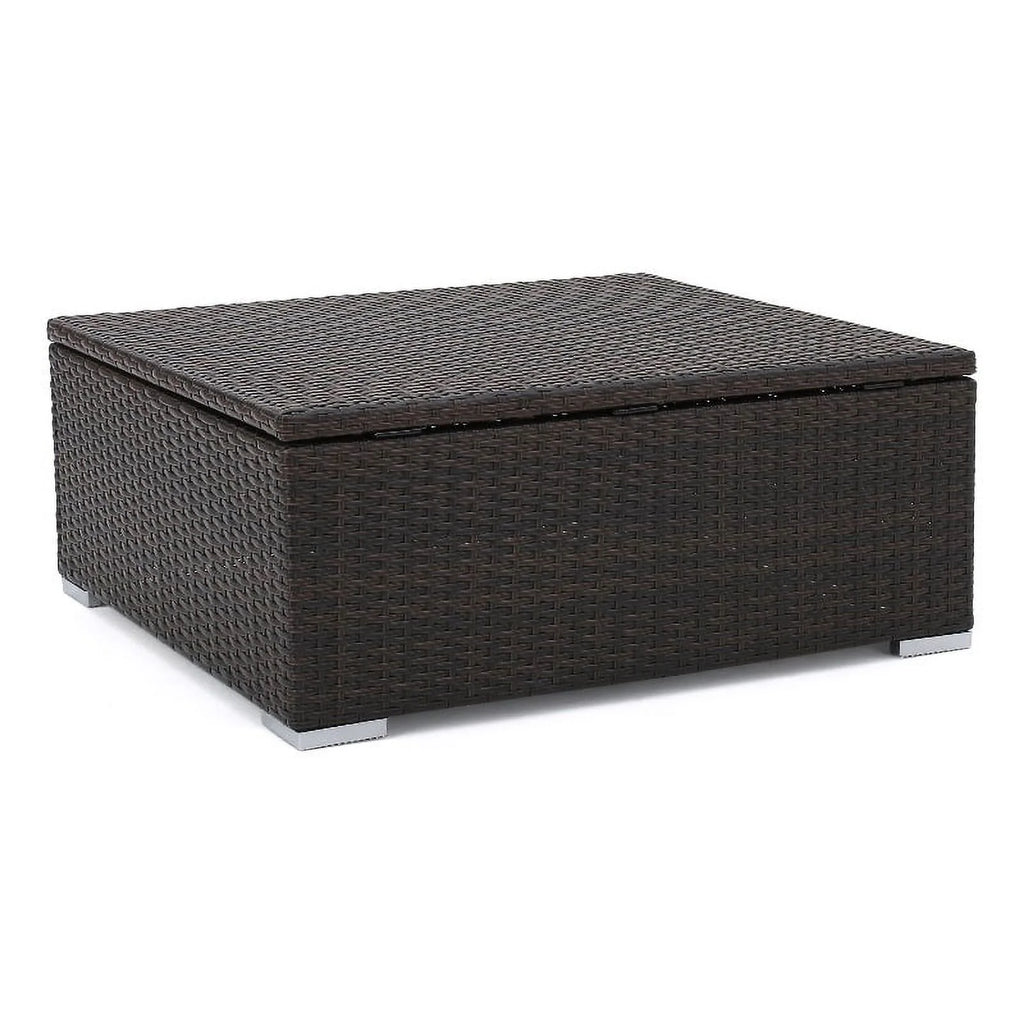 Outdoor Wicker Storage Coffee Table C7587