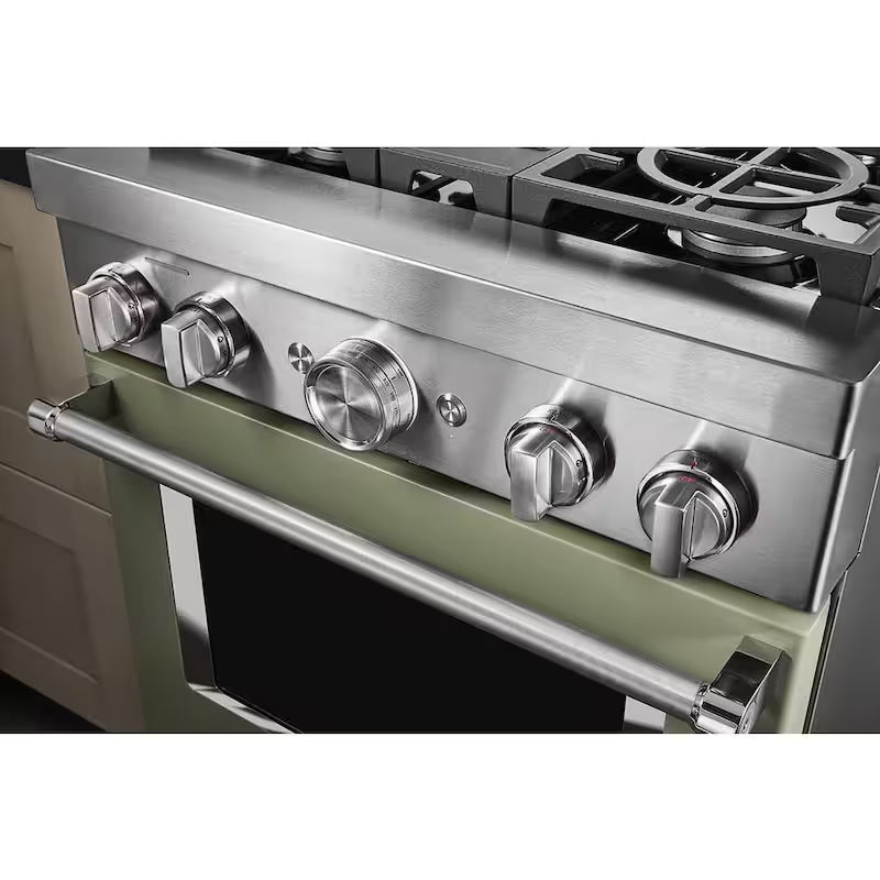 4.1 cu. ft. Smart Gas Range with Self-Cleaning and True Convection Y108162