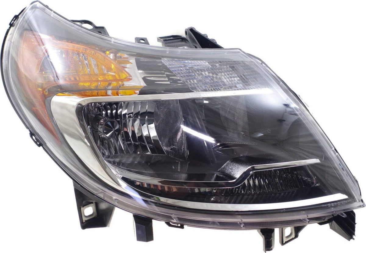 Headlight Set of 2 Clear Lens Halogen Composite A4950