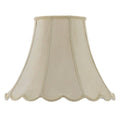 Vertical Piped Scallop 14-inch Bell Shade C9965
