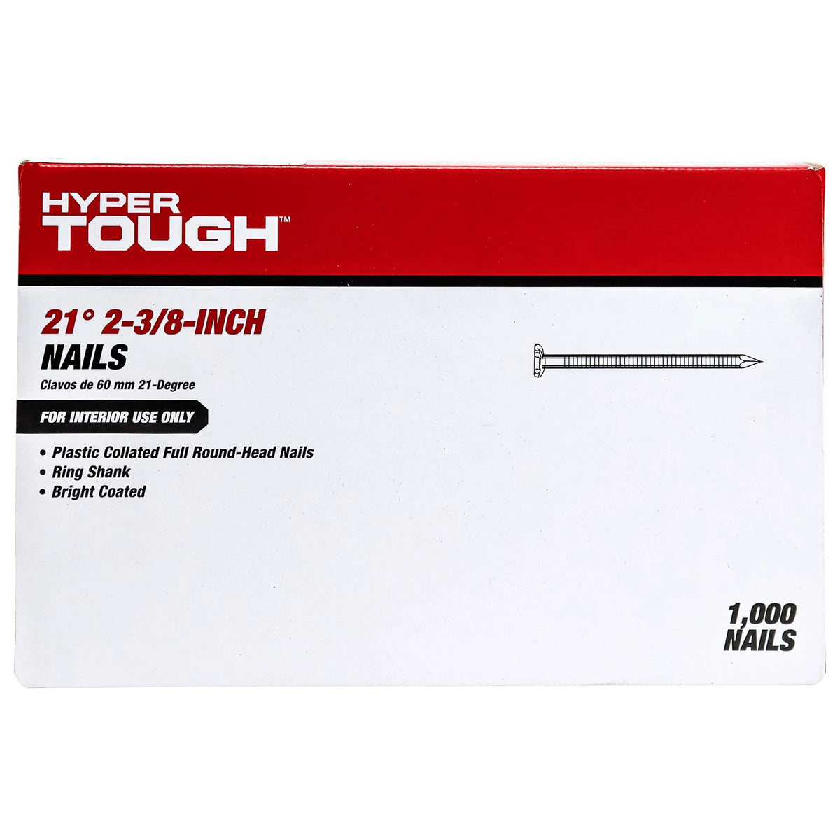 2-3/8 in. 21-Degree Framing Nails 1000-Count A681
