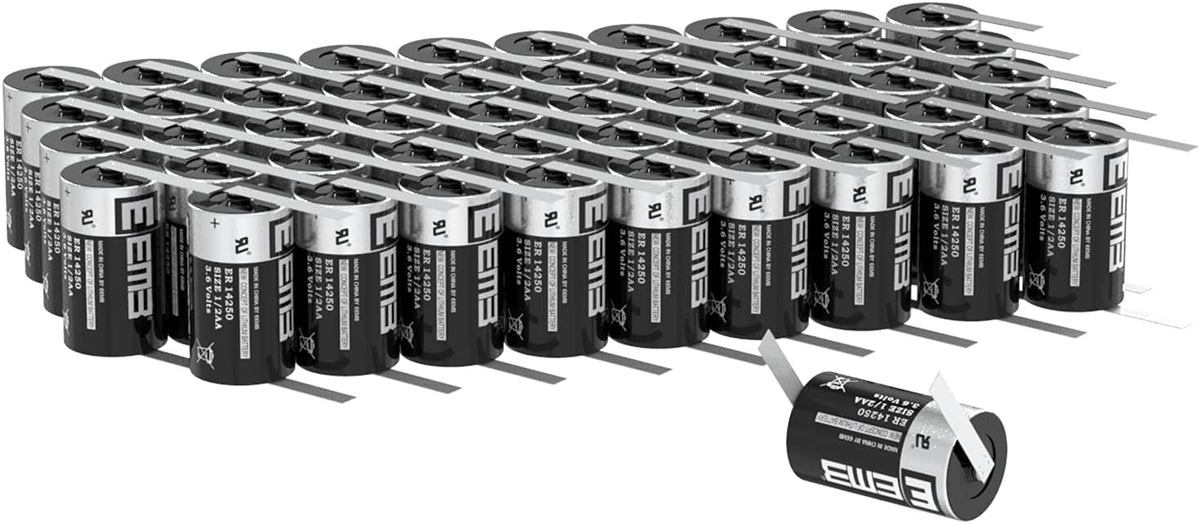 3.6V Lithium Battery 1/2 AA Size 1200mAh B793