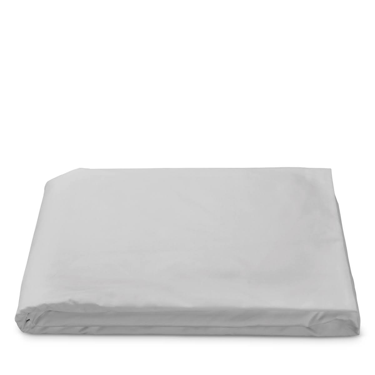 Silver Percale Fitted Sheet, Twin L60920