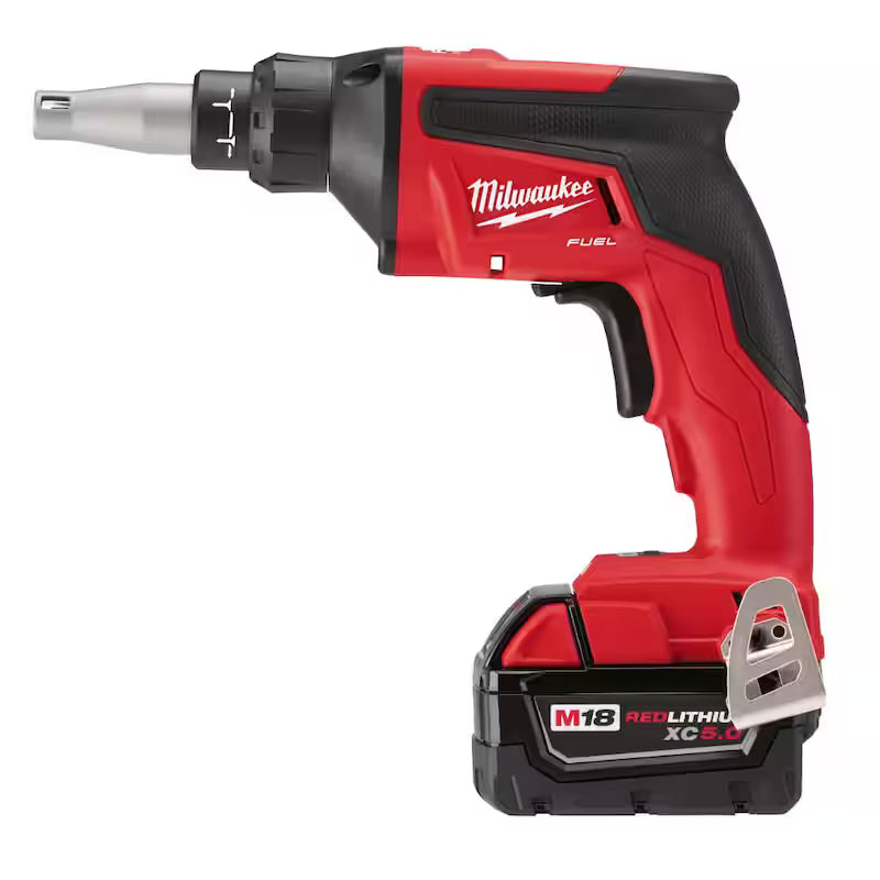 18V Lithium-Ion Brushless Cordless Drywall Screw Gun Kit with Cut Out Tool V433