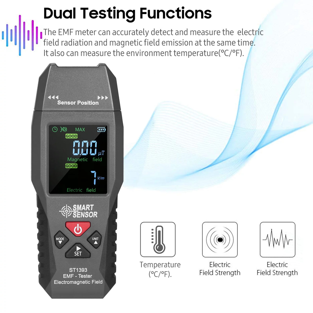 Digital LCD Handheld EMF Detector H630900