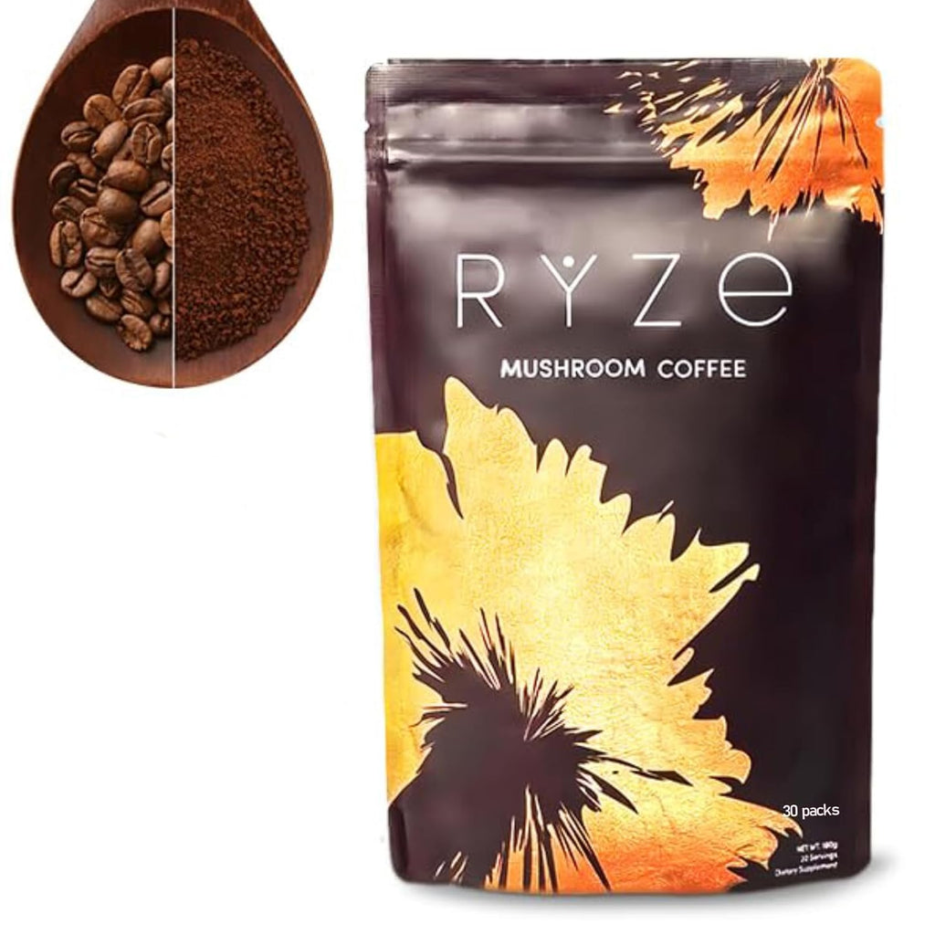 1Pack Mushroom Coffee (30 Servings) Organic with Cordyceps Y52979