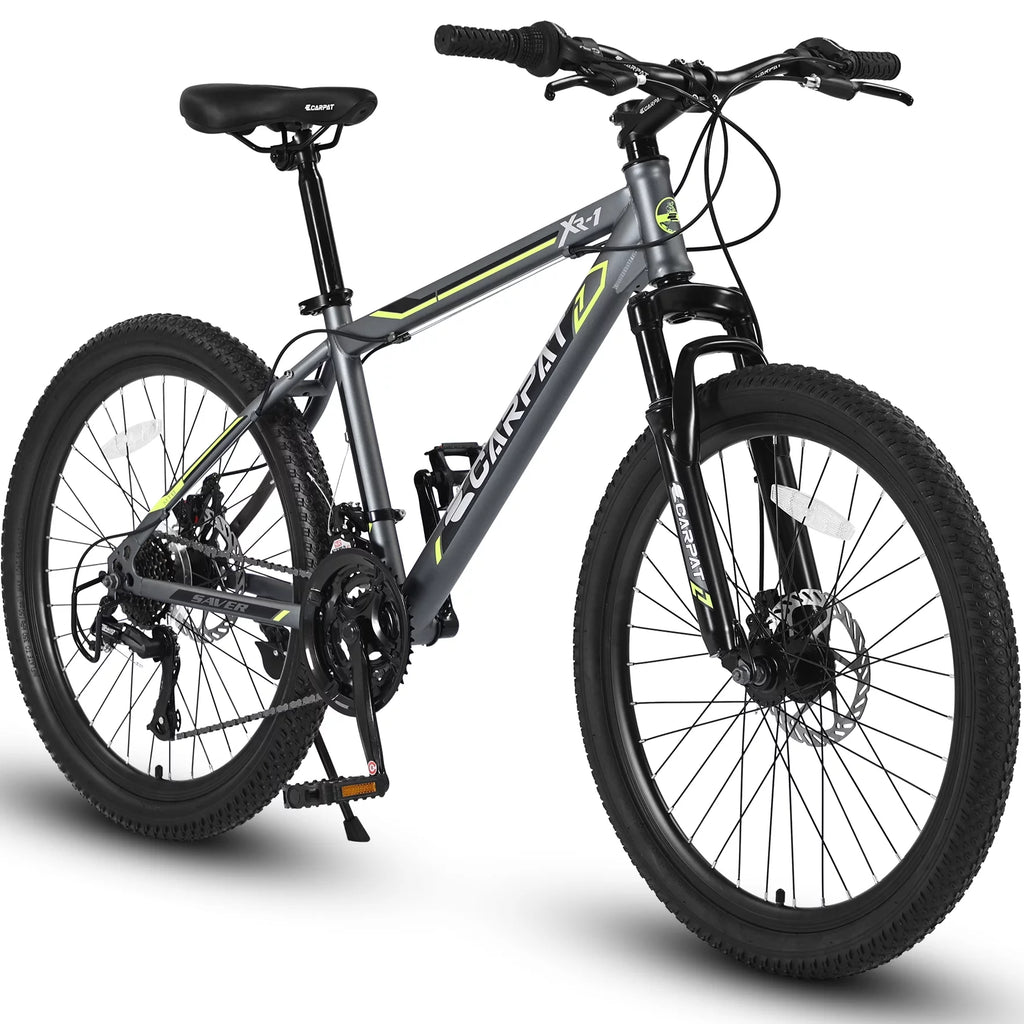 24 inch Kids Mountain Bike with Disc Brakes 21 Speed U955656