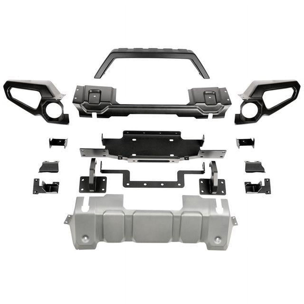Venator Front Bumper with Overrider and Winch Tray Q39841