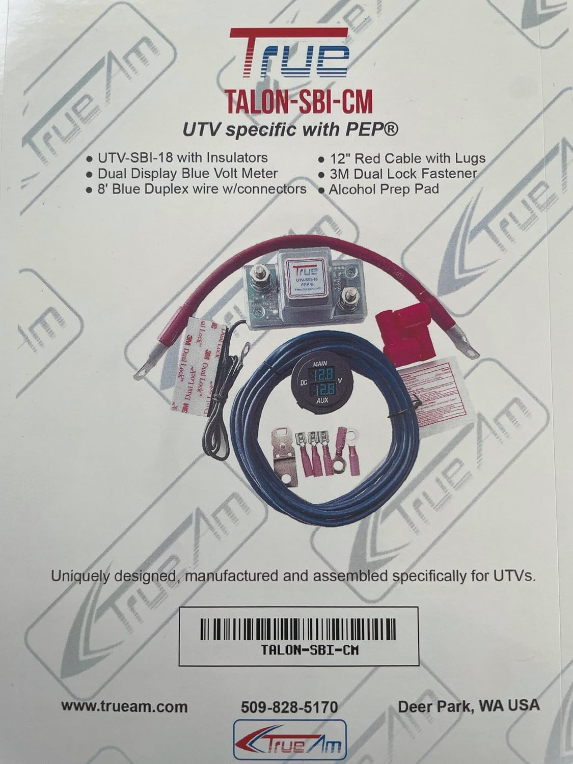 Dual Battery Cable & Monitor Kit O60354