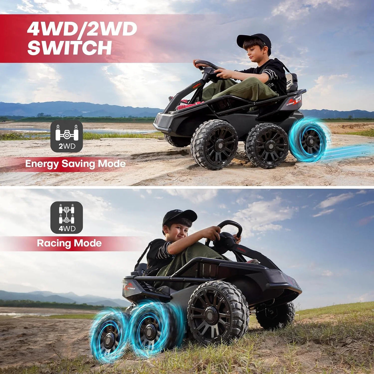 24V Kids Ride on Electric Car with Parent Remote W503