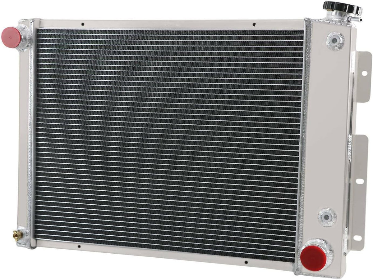 4 Row Aluminum Radiator for Chevy Camaro Pontiac Firebird L6 V8 Engine Y46241