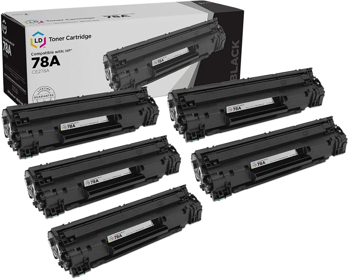 Compatible Toner Cartridge Replacements (Black, 5-Pack) C943270