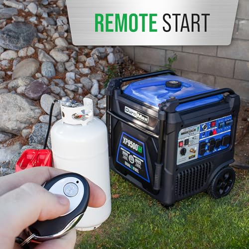 9,500-Watt Dual Fuel Digital Inverter Portable Generator N701